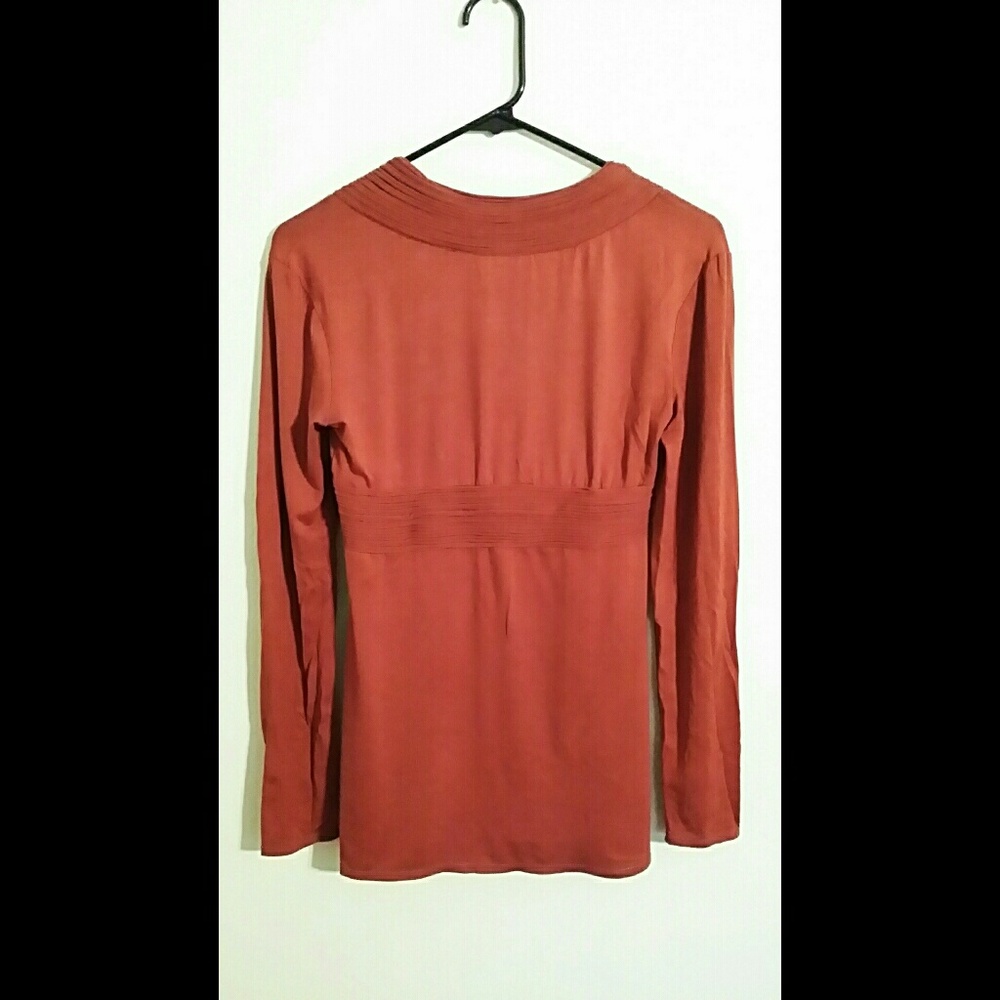 Rust M.S.S.P. knit top - Picture 2 of 3